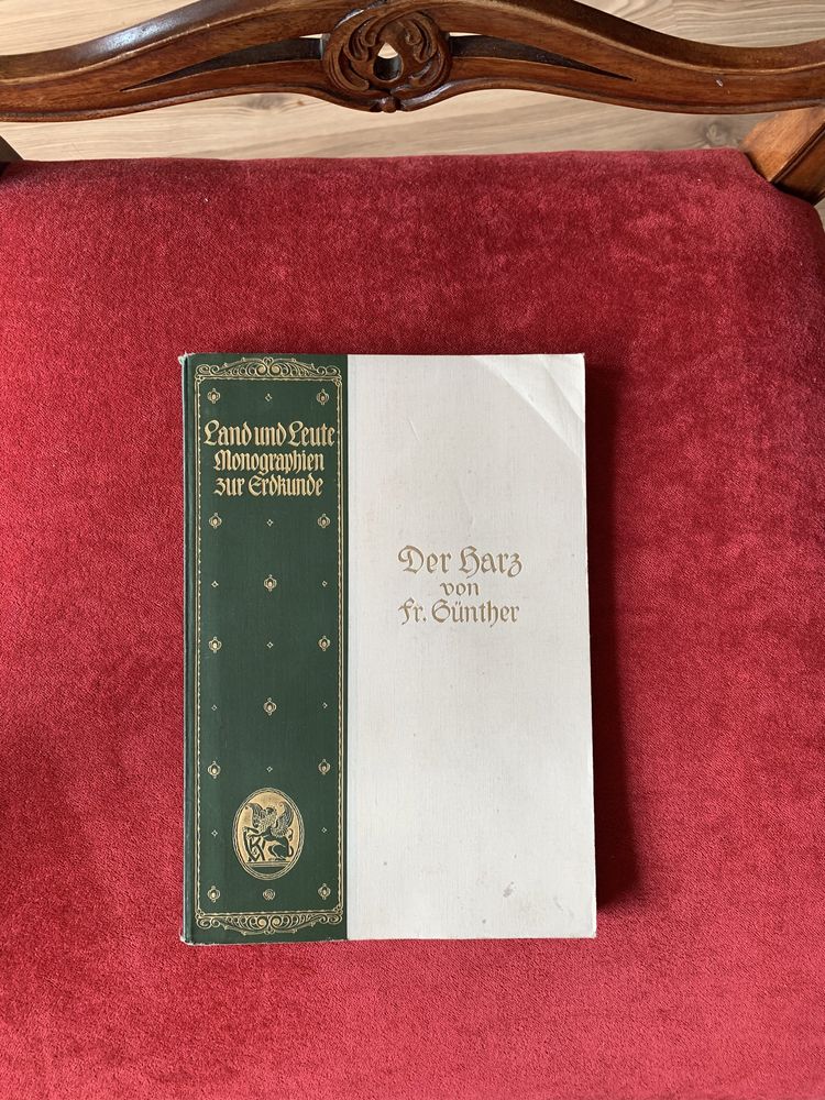 Старая немецкая книга (1910 год)