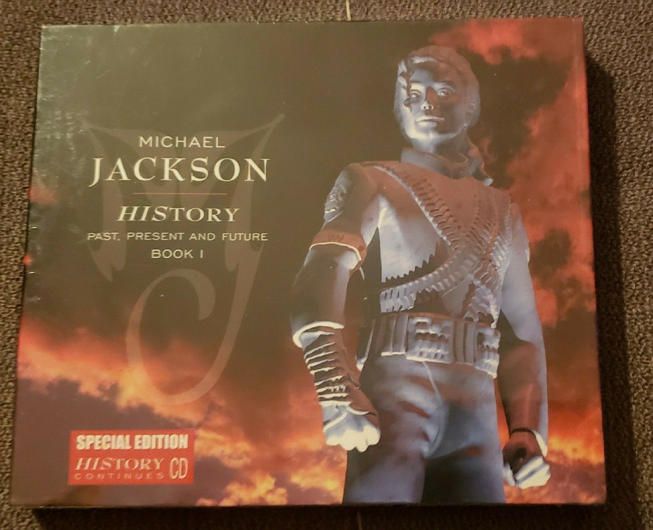 Michael Jackson HIStory Past Present and Future Book1 Special Edition