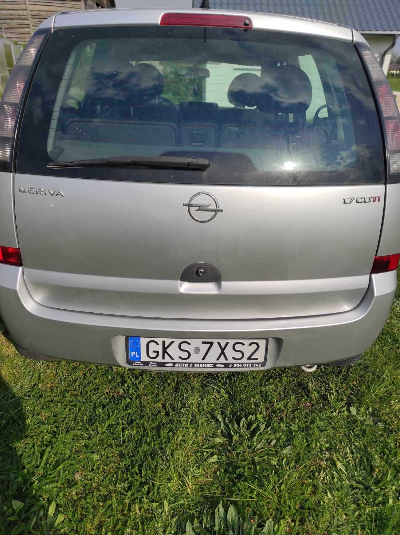 Samochód Opel Meriva 2005r., 1,7