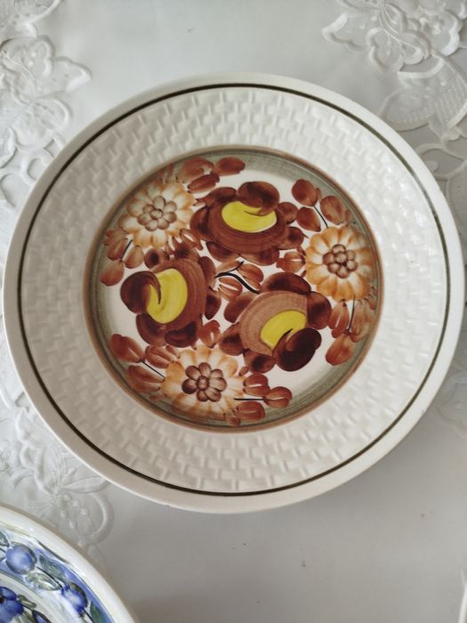 Talerze dekoracyjne ręcznie malowanee