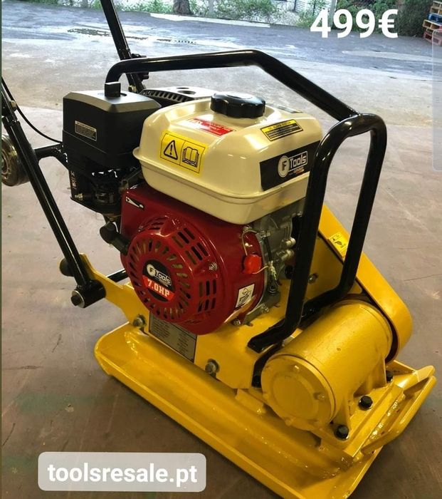 Placa vibratória compactadora a gasolina 75Kg