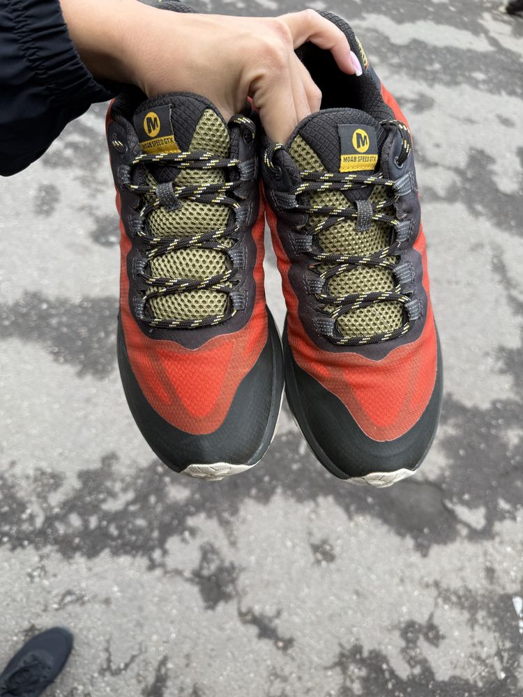 Merrell gore tex кроссовки оригинал 44 размер на мембране трекинг