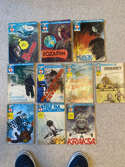 Pilot śmigłowca- komplet