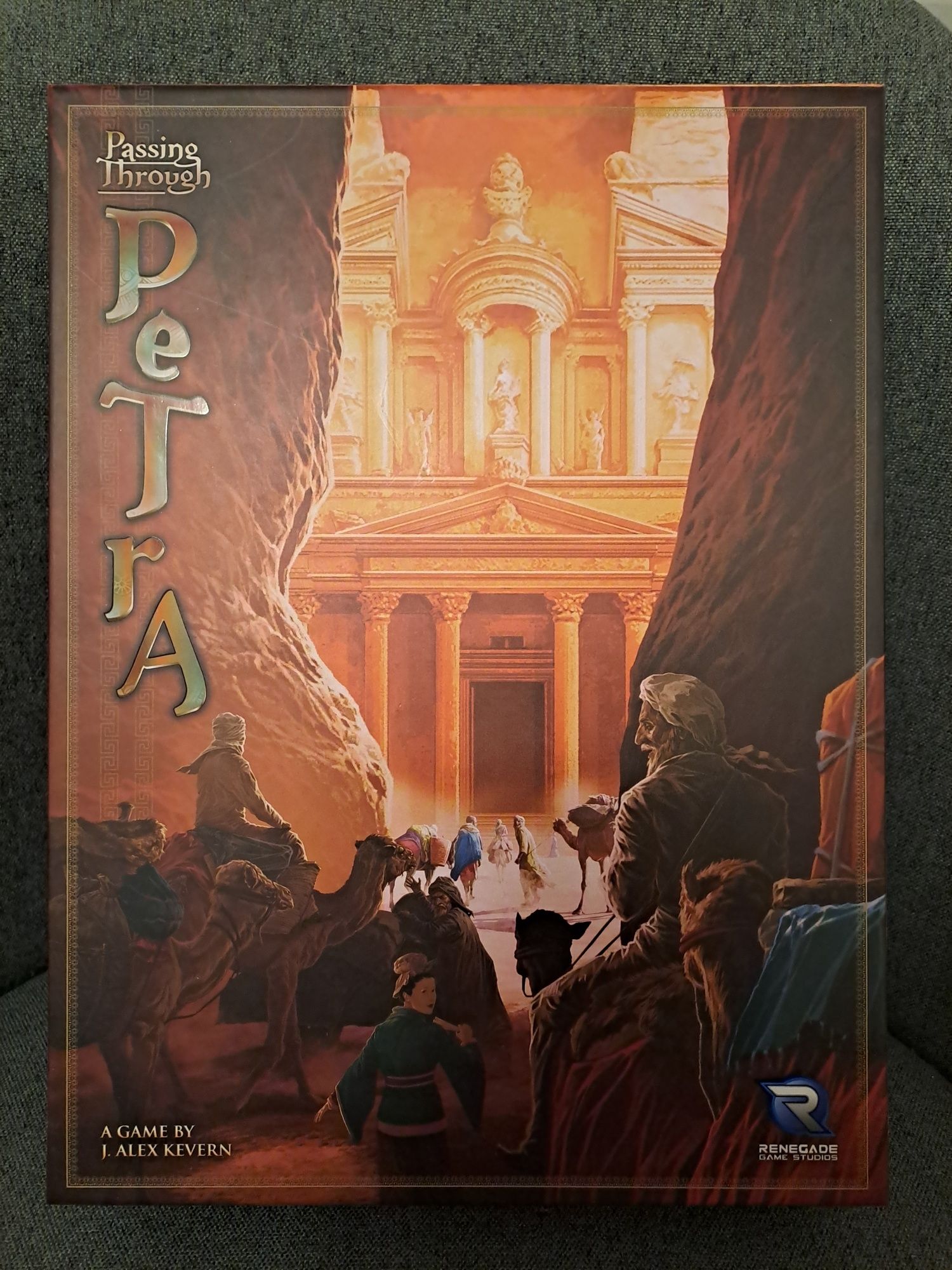 Gra planszowa Passing Through Petra, wyd. Renegade Games, 14+