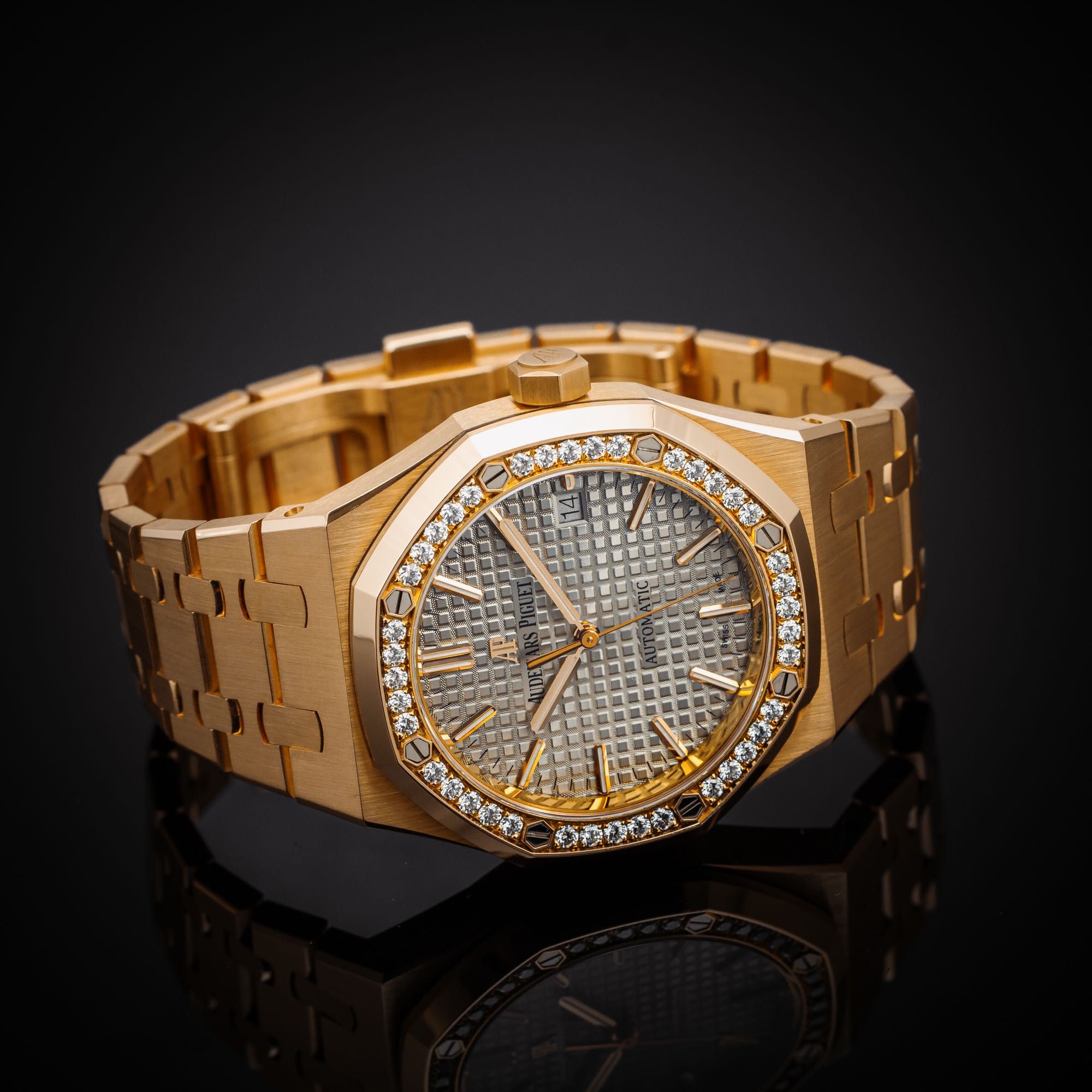 Audemars Piguet Royal Oak ze srebrną tarczą