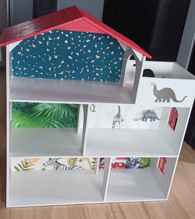 Domek dla lalek XXL drewniany