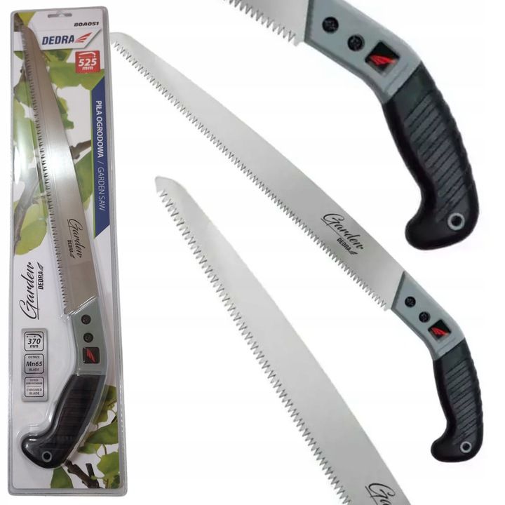 Dedra Piła Piłka Ogrodowa Ręczna Do Gałęzi Krzewów 525mm Sekator Nożyc