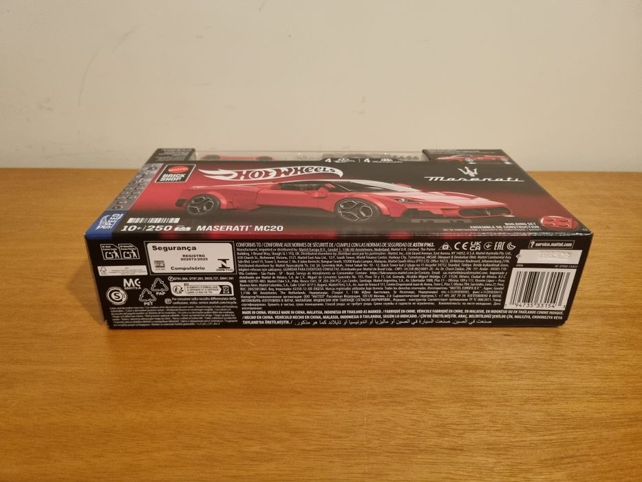 Mattel Brick Shop Hot Wheels Speed Series - Maserati MC20