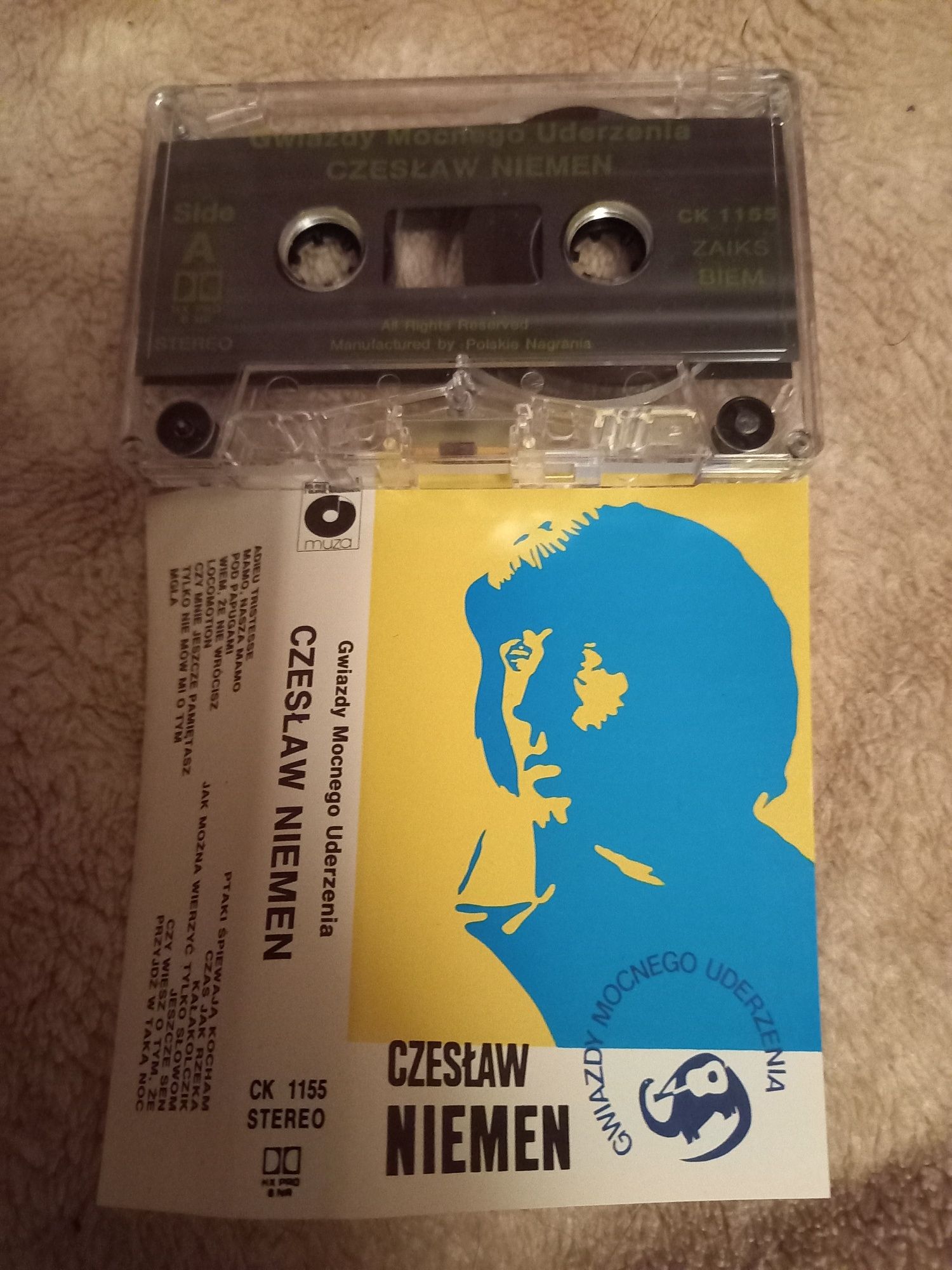 Czesław Niemen - Gwiazdy Mocnego Uderzenia, kaseta magnetofonowa, Muza