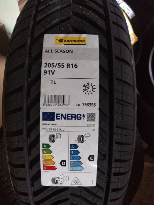 Opony wielosezonowe Kormoran 205/55R16. WYMIANA GRATIS !!!