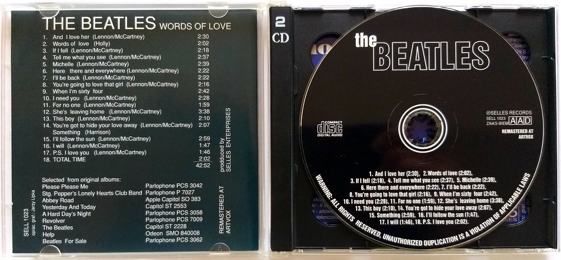 The Beatles World Of Love + Grupa MoCarta 2CD
