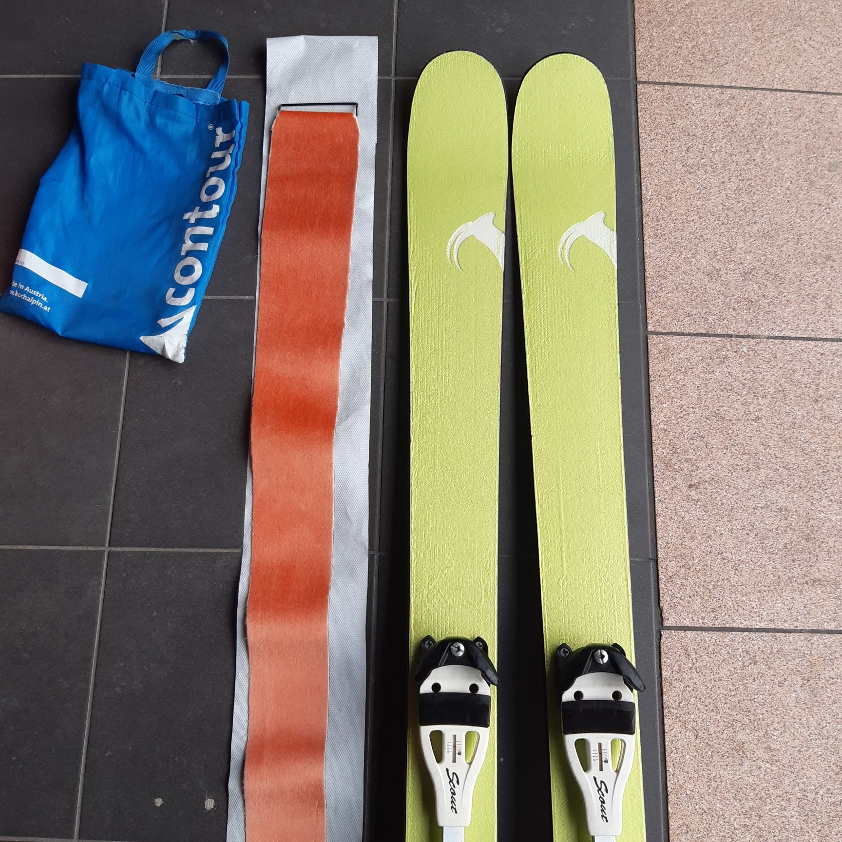 narty skitur Differences 166cm+Diamir+foka contour