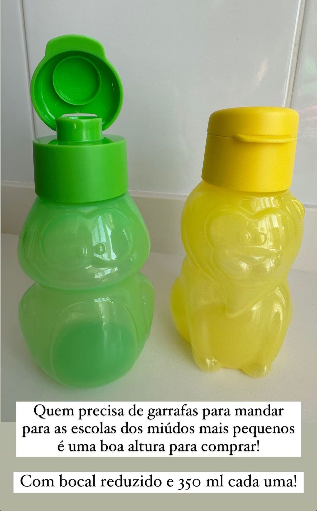 Eco garrafas Tupperware