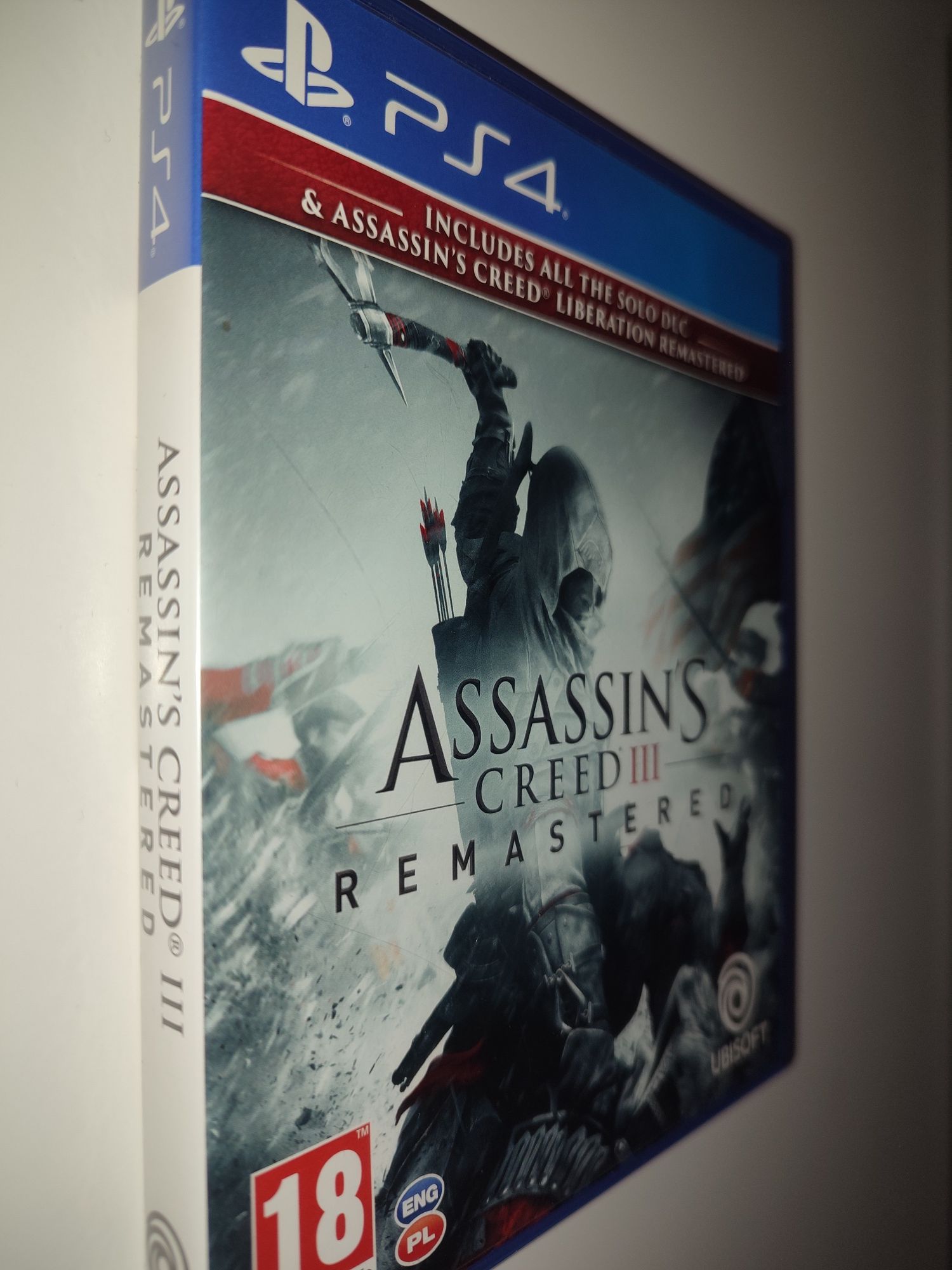 Gra Ps4 Assassins Creed III Remastered PL gry PlayStation 4 Uncharted