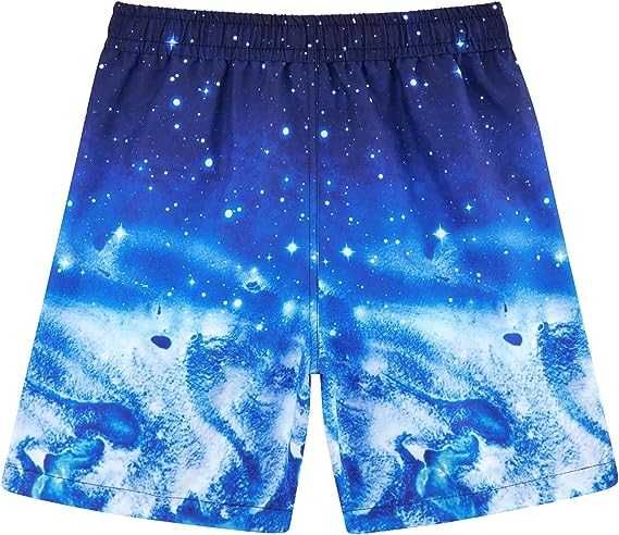 Szorty kąpielowe dla chłopców 8 lat niebieskie