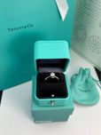 Каблучка в стилі Tiffany Біле золото 750