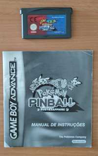 Pokémon Pinball Ruby Sapphire Game Boy Advance (ORIGINAL)