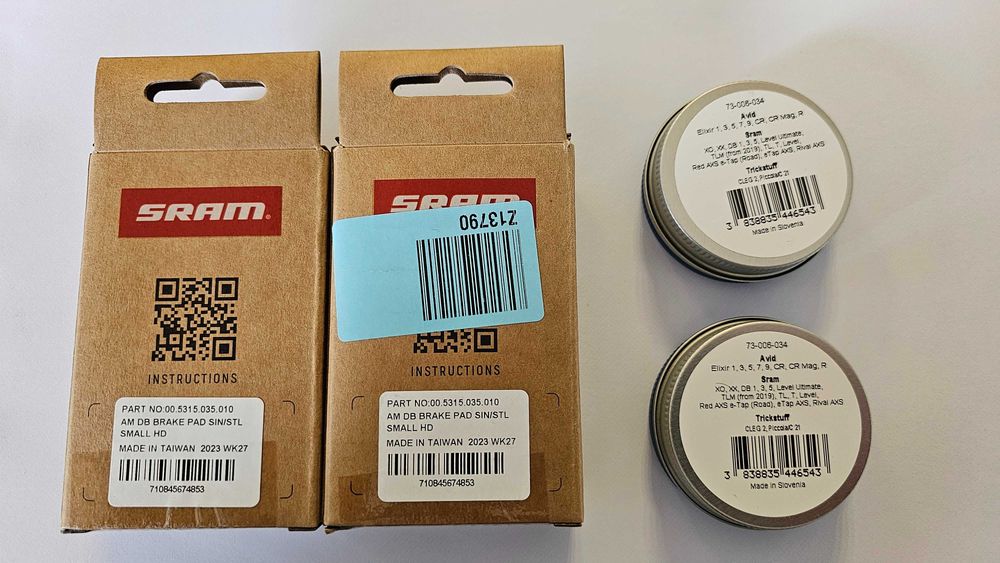 Zaciski + tarcze Sram Force E1 XPLR AXS Mega Zestaw