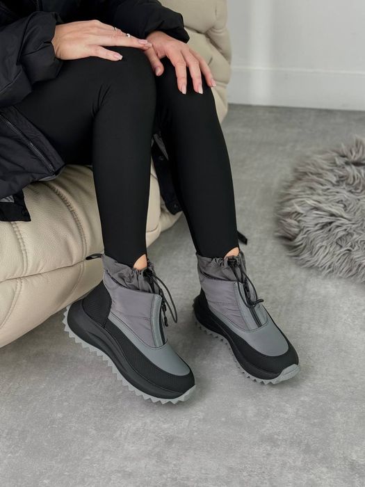 Дутики непромокашки, сірі, білі, чорні