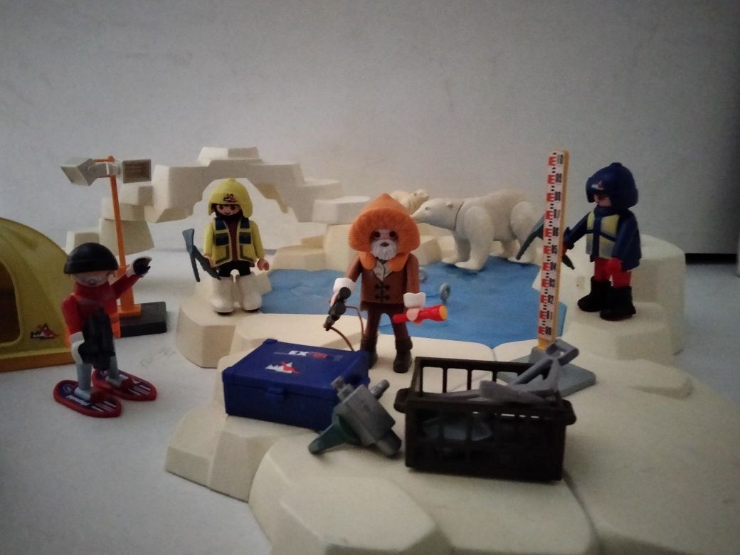 Playmobil stacja polarna, wykopaliska dinozaurów