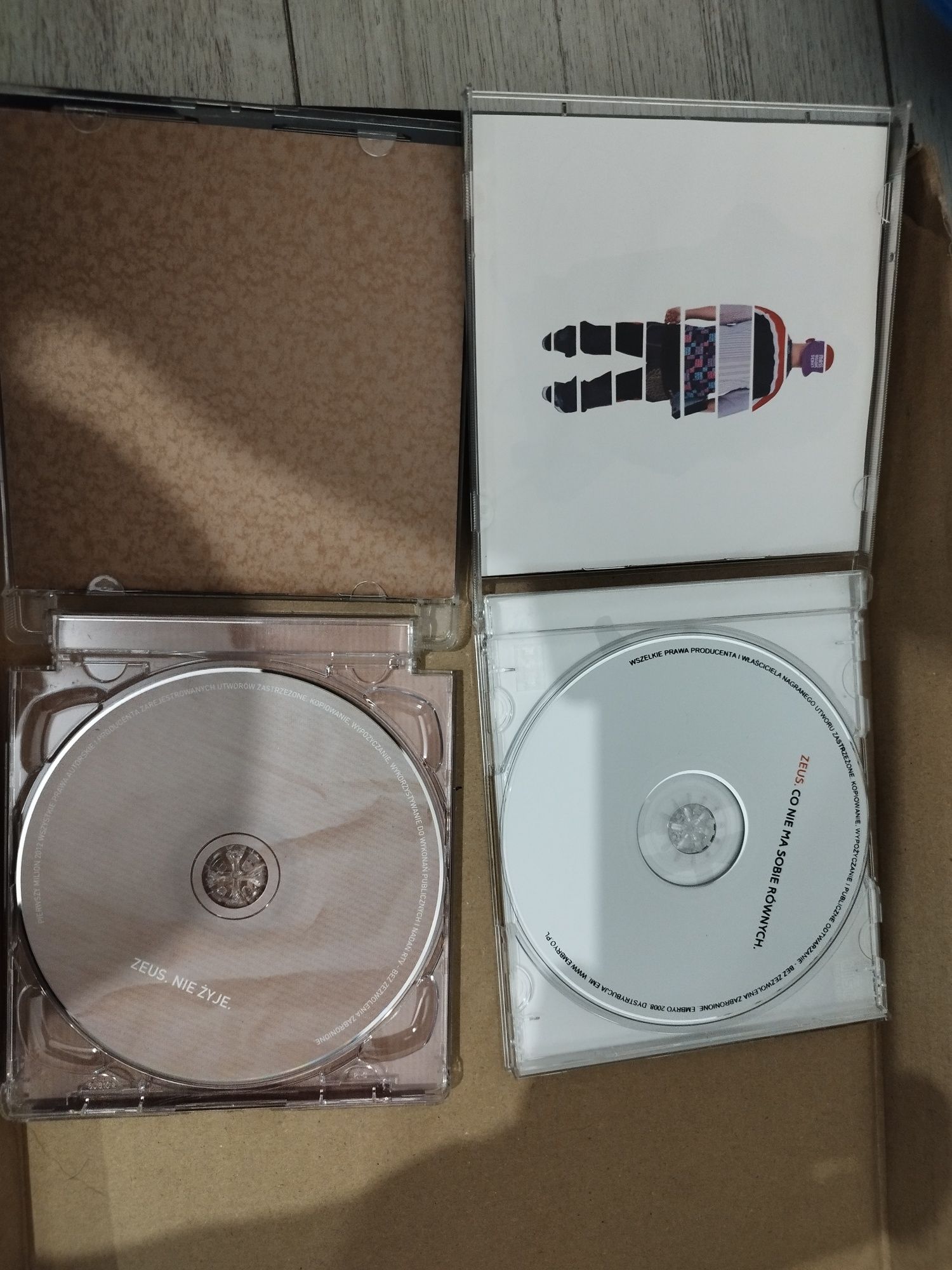 Zeus płyty CD rap