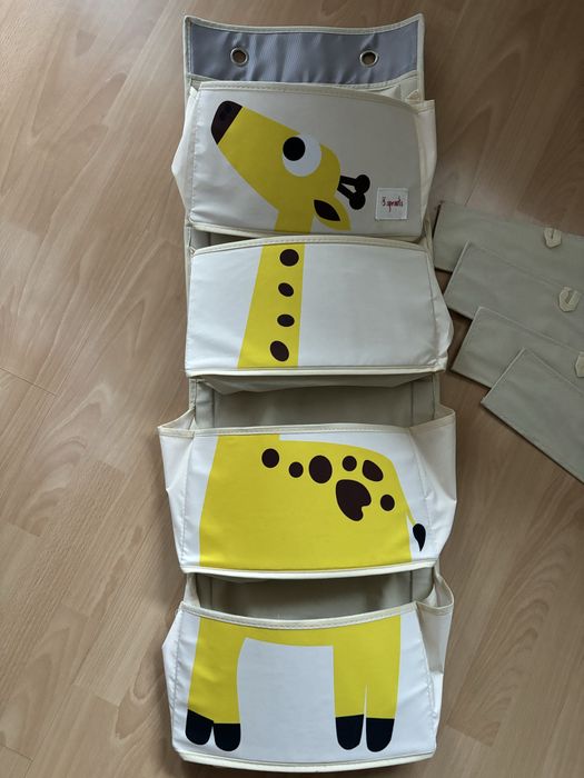 3 Sprouts, Organizer ścienny wiszący Żyrafa