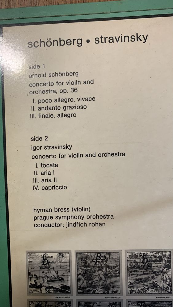 Violin Concerto • Violin Concerto