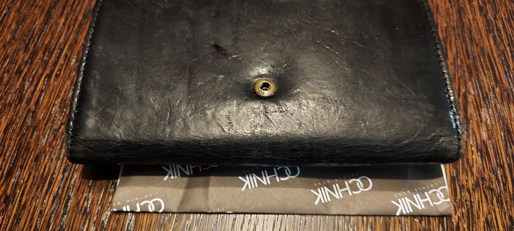 Portfel, portmonetka, damska OCHNIK skóra, święta, prezent