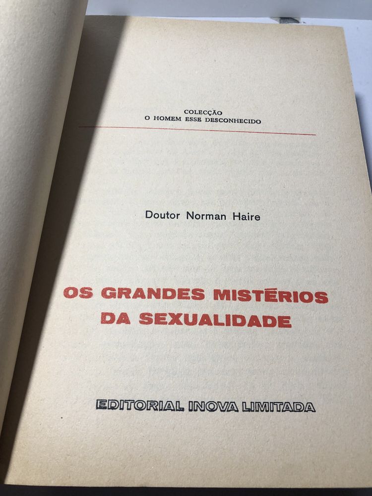 Os grandes mistérios da sexualidade