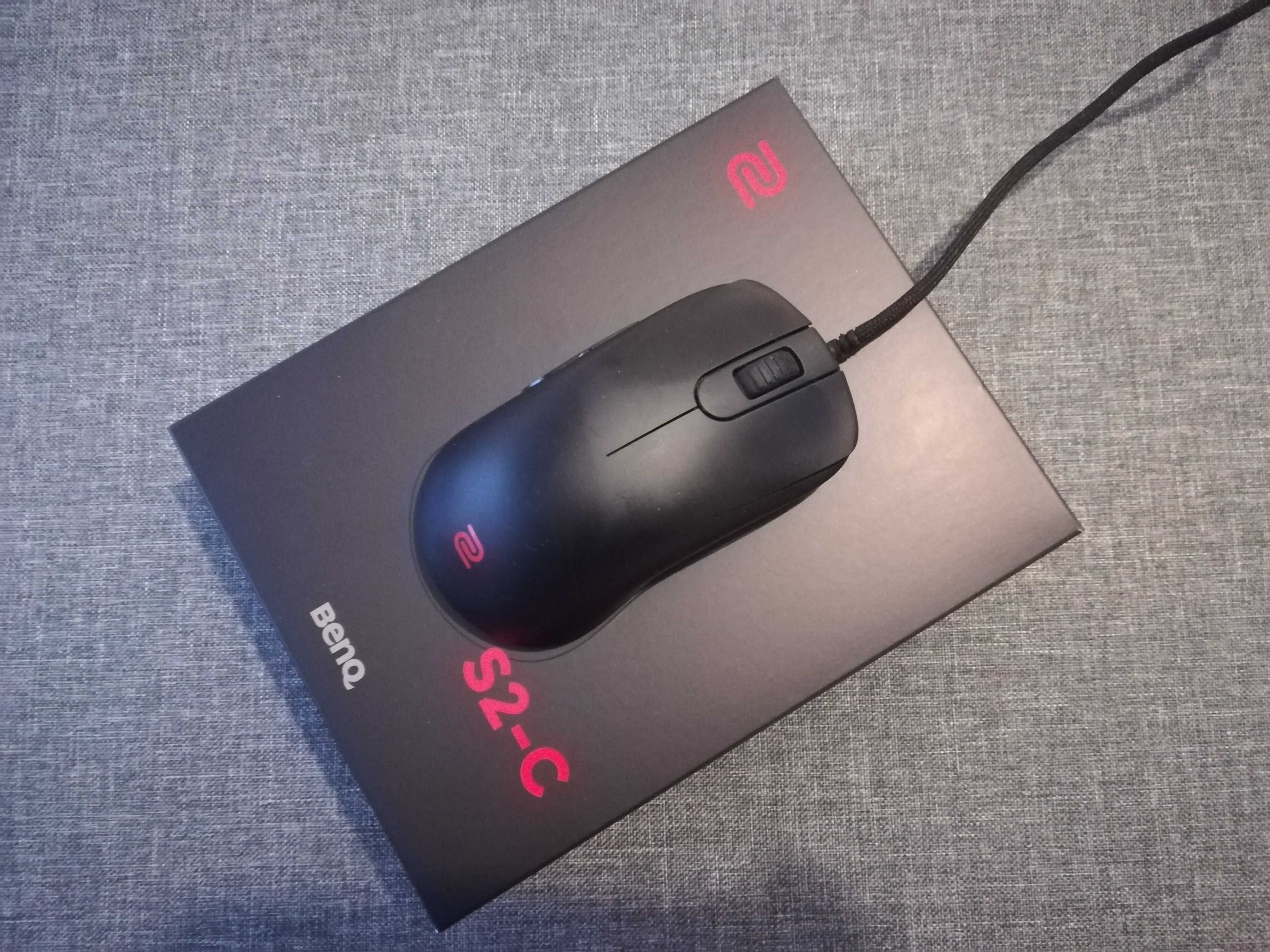 Rato Benq Zowie S2-C (Oferta de Bungee e Mousepad)