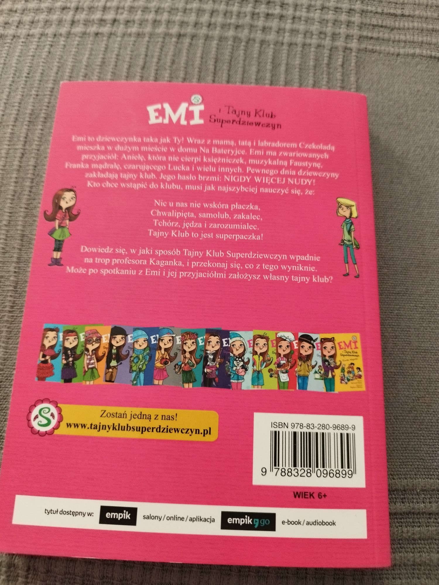 Książka EMI i Tajny Klub Superdziewczyn