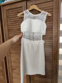 Biała sukienka rS
