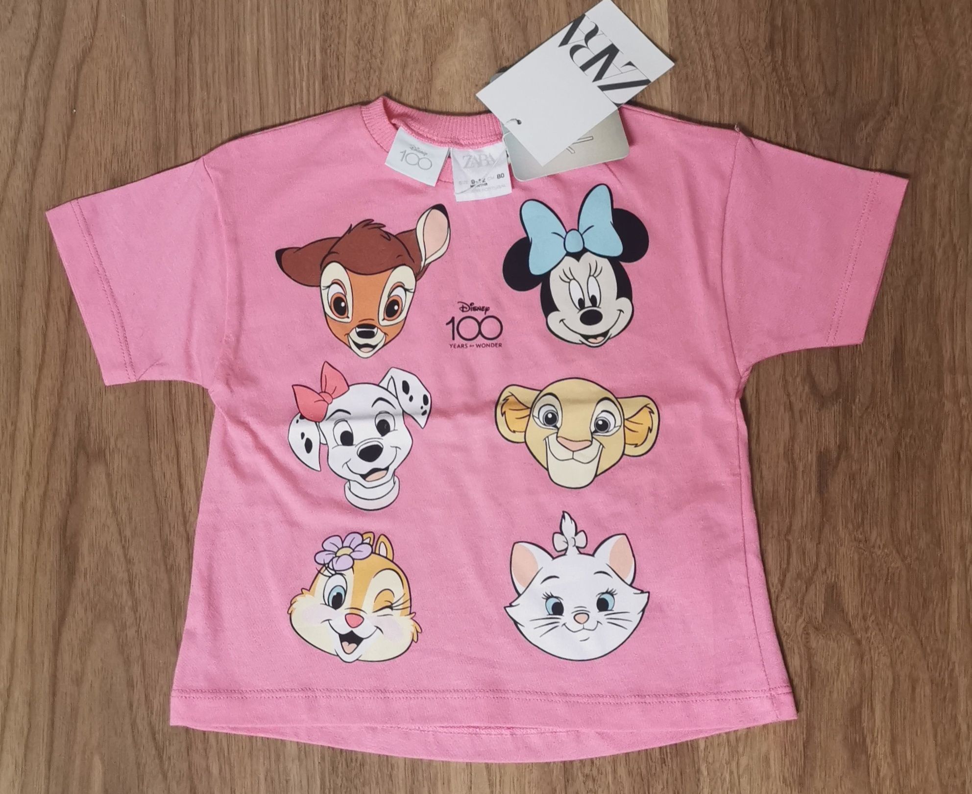 Zara T-shirt Disney roz. 80