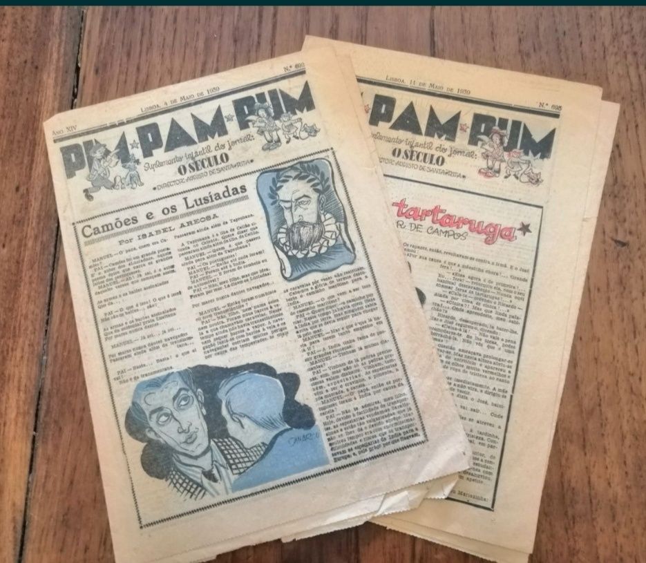 Pim Pam Pum, outras publicações e docs antigos