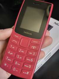 Nokia 105 bordowa dla seniora wersja 2017