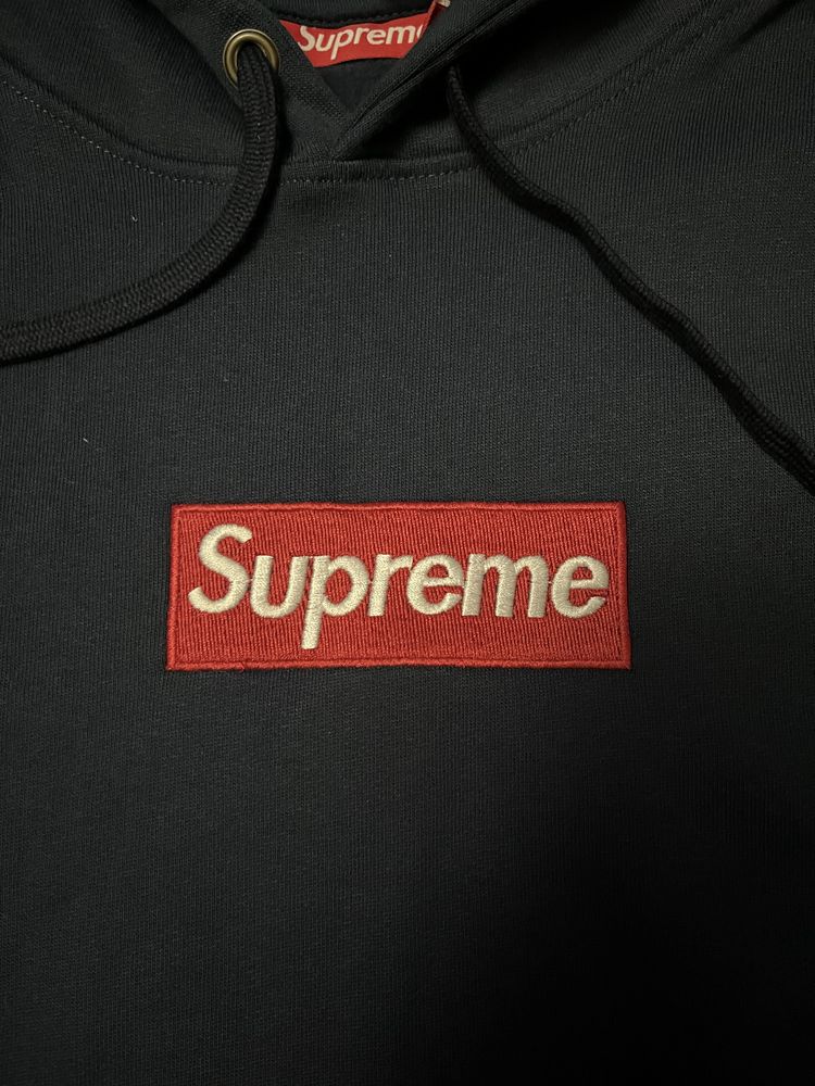 Hoodie Supreme Navy Blue