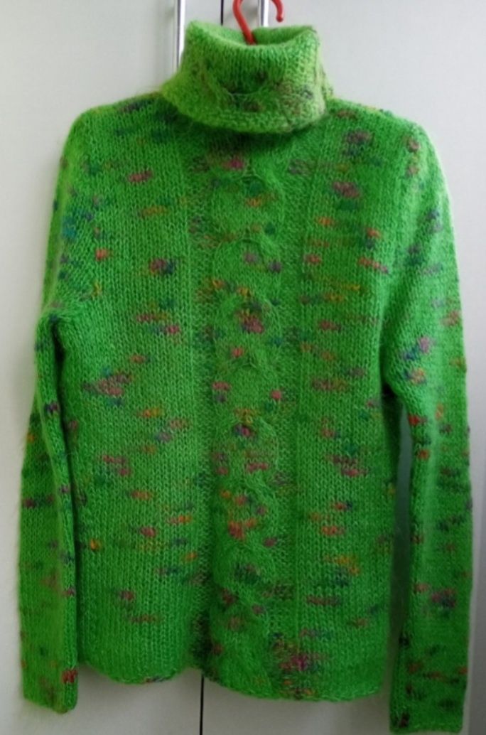 Кофта Benetton,свитер Италия шерстяной туника для подростков кордиган