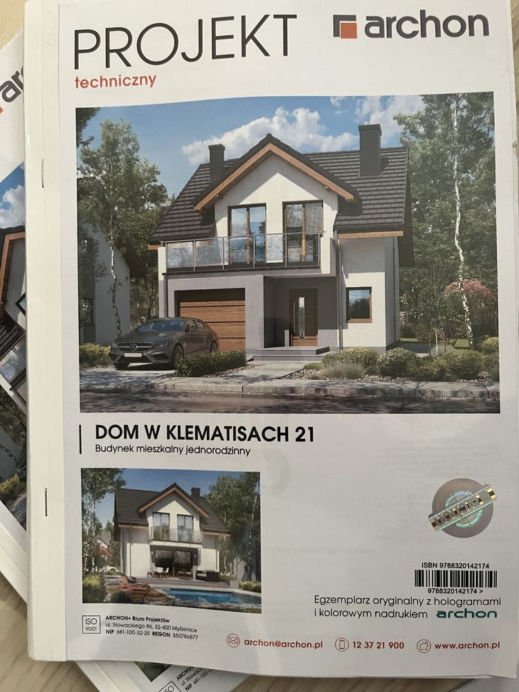 Projekt Domu Archon Dom w Klematisach 21