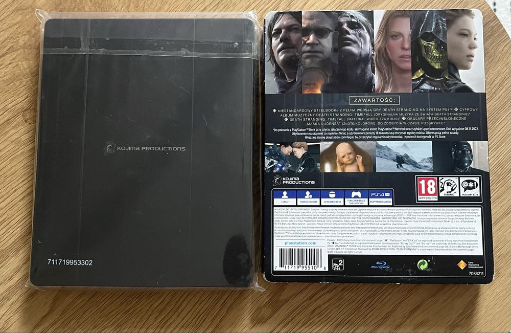 Death Stranding Edycja Specjalna PS4 Steelbook PL