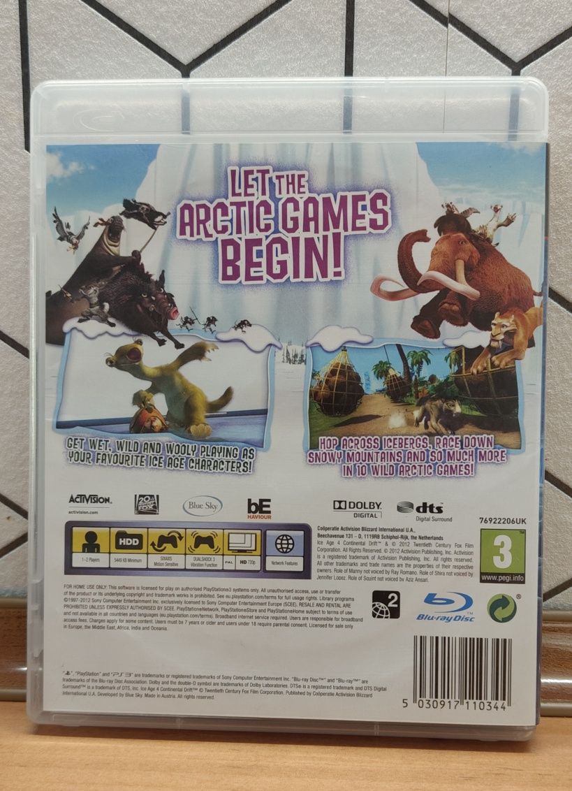 Epoka Lodowcowa 4 Wędrówka Kontynentów Arktyczne Igrzyska / Ice Age 4