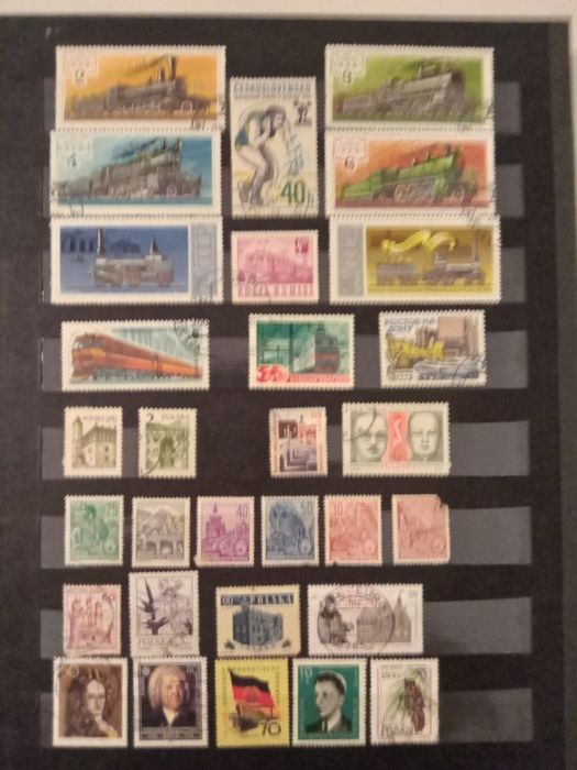 Klaser A4 z znaczkami pocztowymi cccp