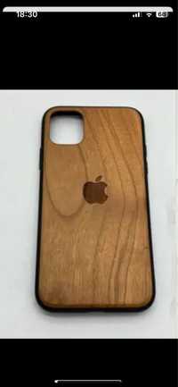 Capa madeira Apple Iphone 11