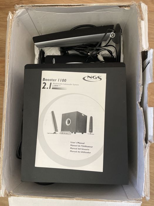 Aparelhagem com subwoofer