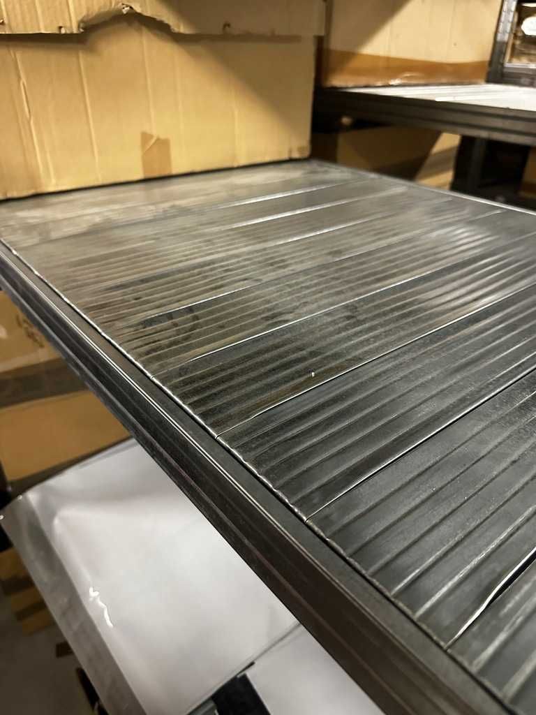 Regał półkowy Metalsistem ocynkowany 200x120x60 4 półki