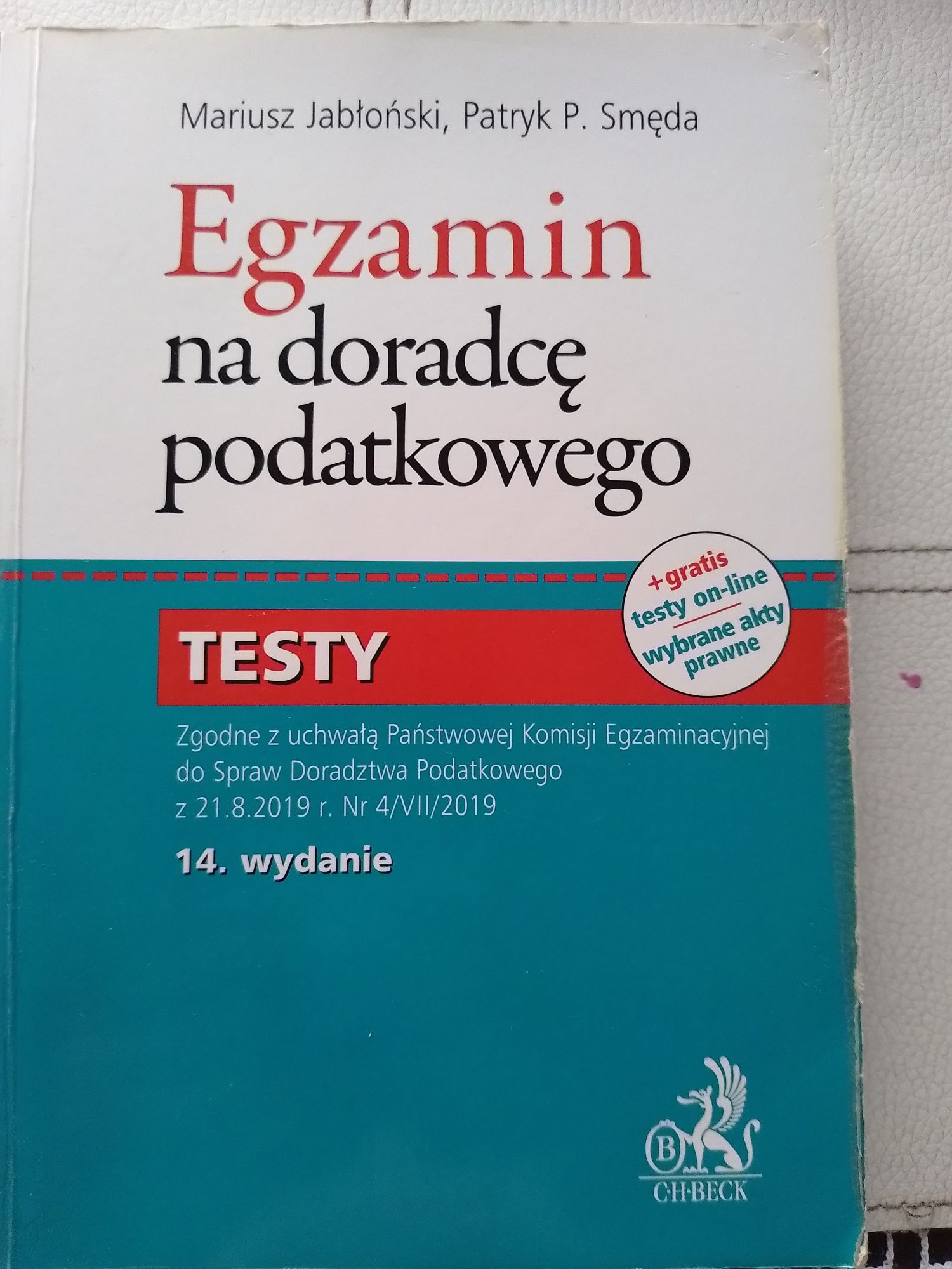 Egzamin na doradcę podatkowego testy 14 wydanie