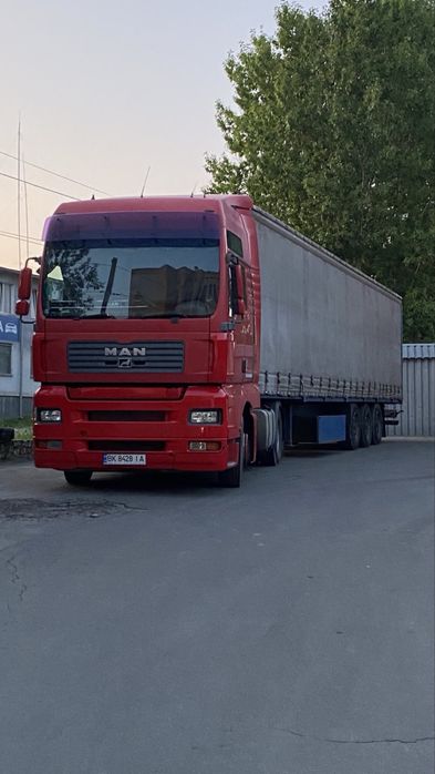 Продам тягач Man напівпричеп Krone комплект,зцепку