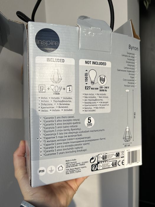 Lâmpada de teto / lamp