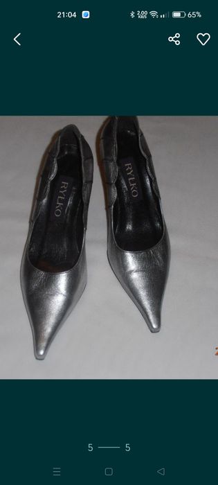 Ryłko- Cudne Srebrne szpilki