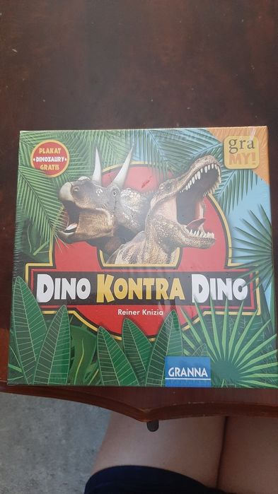 Gra Dino kontra Dino, karty dinozaury Granna