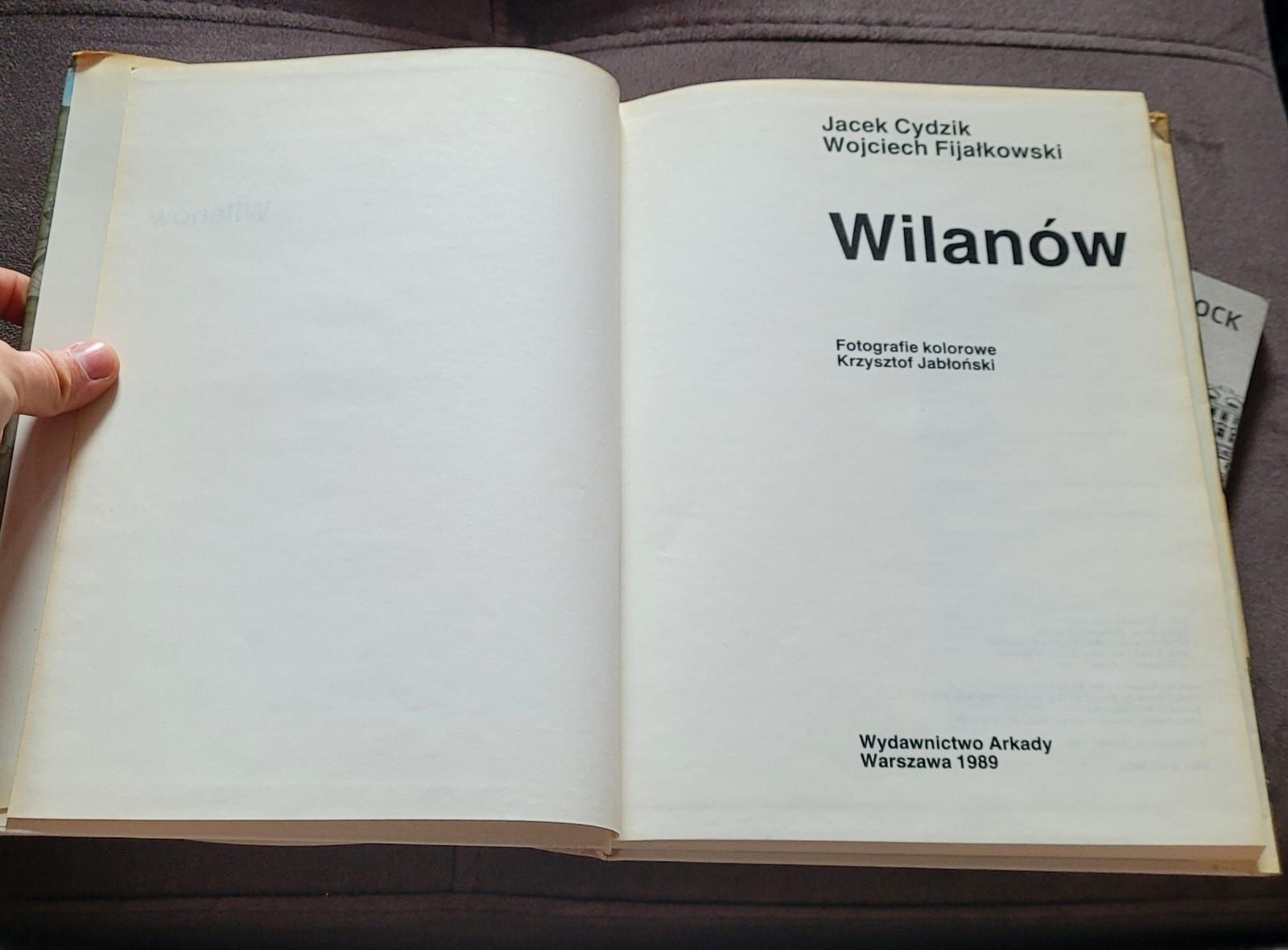 4 książki Płock, Wilanów, Region Łódzki